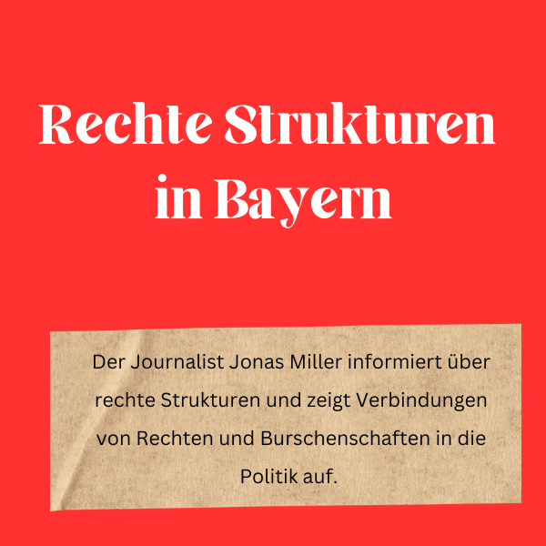 Vortrag rechte Strukturen in Bayern
